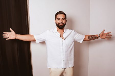 Kendji Girac à Cannes en 2022